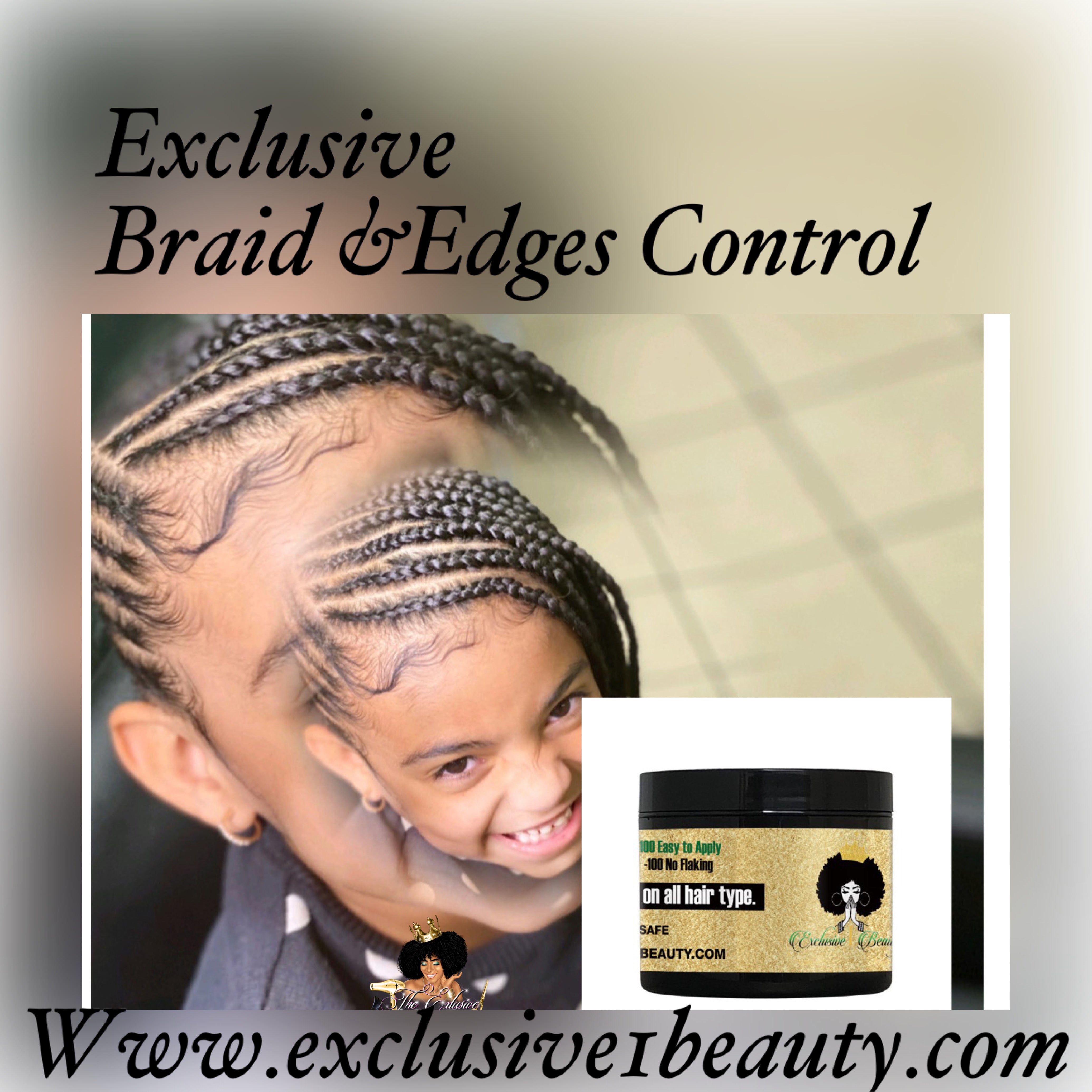 Edges Control 48hr hold 100% Quick Dry 100% NON STICKY 100%NO FLAKING WORK WONDERS ON ALL HAIRTYPE.4oz