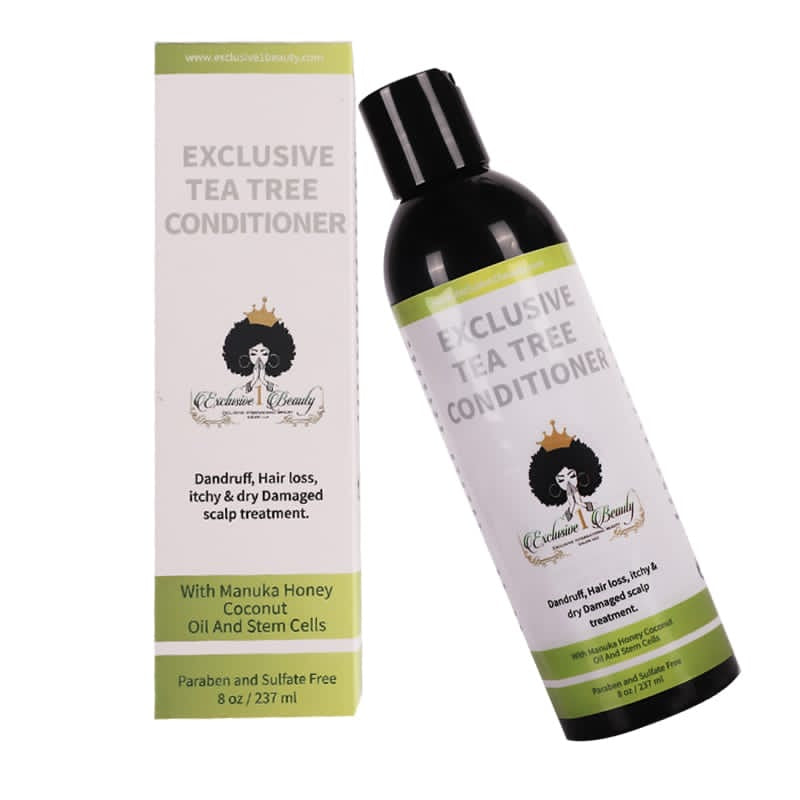 The Tea Tree set shampoo and conditioner Dry & Itchy Scalp leaves the hair clean, soft manageable. Excellent for all hair types.