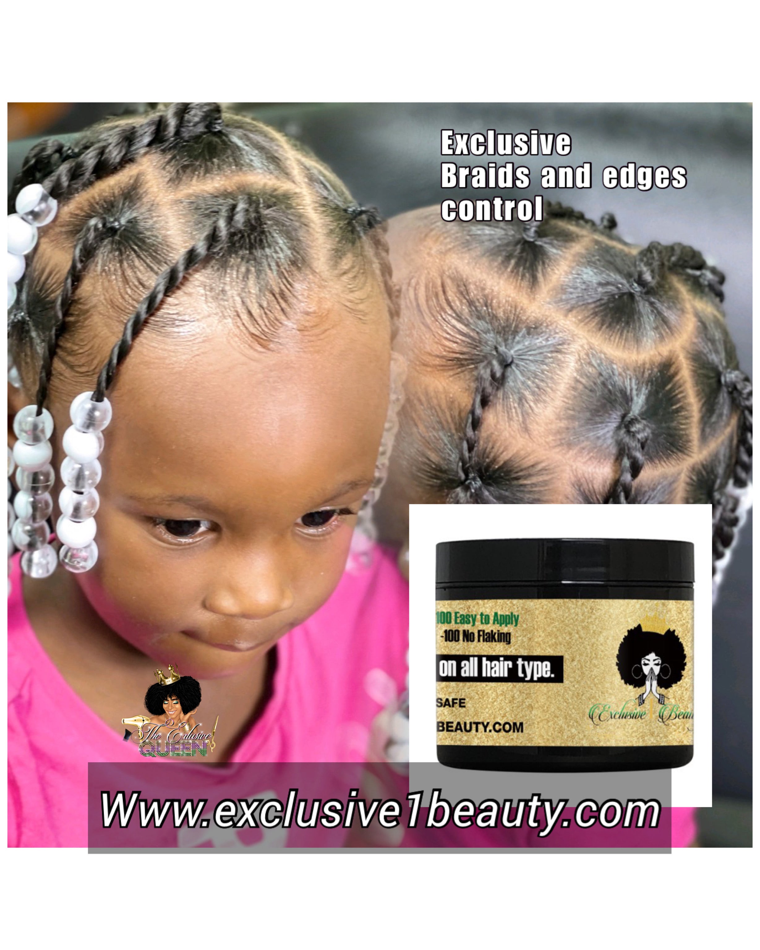 Edges Control 48hr hold 100% Quick Dry 100% NON STICKY 100%NO FLAKING WORK WONDERS ON ALL HAIRTYPE.4oz